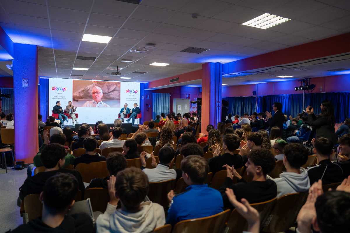 Sky Up The Edit torna nelle scuole per insegnare rispetto e valori dello sport