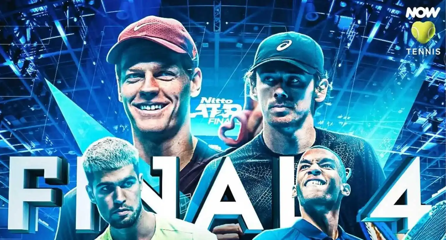 Immagine di Tennis ATP Finals Torino 2025 🎾Semifinale OGGI Sinner - De Minaur (diretta Sky Sport, NOW e Rai 2) - Scopri di più su Sport