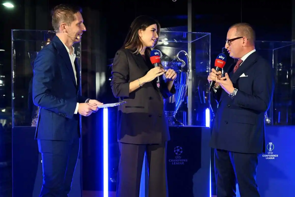 Federico Ferri: «Sky fino al 2031 casa delle Coppe Europee, una vittoria per i nostri abbonati» Federico Ferri: «Sky fino al 2031 casa delle Coppe Europee, una vittoria per i nostri abbonati»