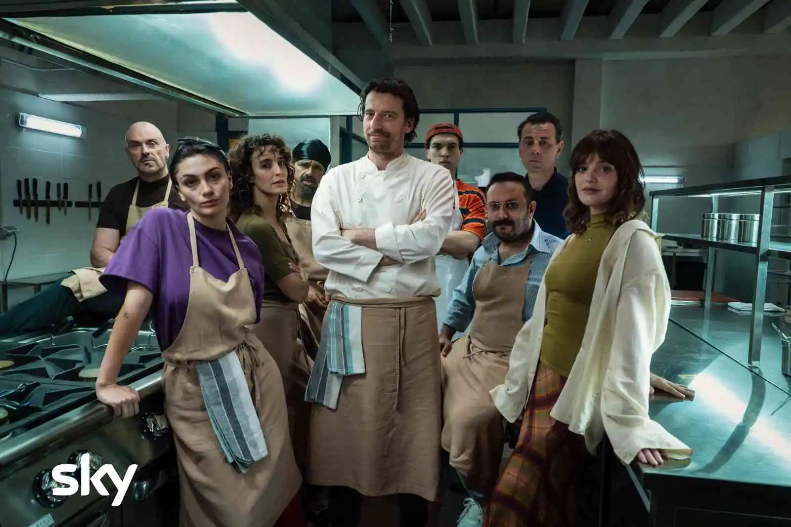 Maurizio Lastrico chef in carcere nella nuova serie Sky Fuori Menù