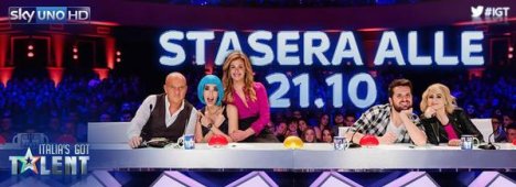 #IGT - Seconda carrellata di personaggi ad Italia's Got Talent su Sky Uno HD