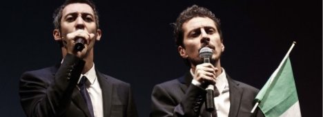 Visualizza: Su La7 Luca e Paolo omaggiano Gaber con lo show ''Non contate su di noi'' su Digital-News.it Immagine di Su La7 Luca e Paolo omaggiano Gaber con lo show ''Non contate su di noi'' - Scopri di più su Televisione