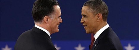 Visualizza: Elezioni USA 2012, la lunga notte in diretta tv della sfida Obama - Romney su Digital-News.it Immagine di Elezioni USA 2012, la lunga notte in diretta tv della sfida Obama - Romney - Scopri di più su Televisione