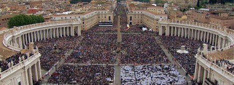 Foto - Sky Arte HD | Sky 3D raccontano l'evento della Canonizzazione dei due Papi