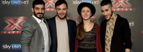 Foto - #XF8 - X Factor 2014 Finale, Diretta Sky Uno HD e Cielo (Ilaria, Lorenzo, Madh e Mario)