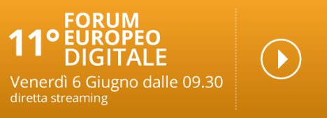 Immagine di 11° Forum Europeo Digitale: rileggi la diretta Twitter Digital-Sat #forumeuropeo - Scopri di più su Satellite / Estero