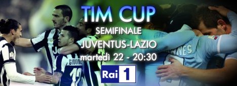 Coppa Italia Semifinale - Juventus vs Lazio (diretta su Rai 1 e Rai HD)