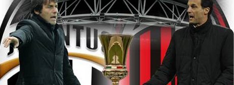 Coppa Italia Quarti di Finale - Juventus vs Milan (ore 20.45, diretta su Rai 1)