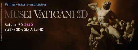 Foto - Musei Vaticani, un primato mondiale in onda stasera su Sky 3D e Sky Arte HD