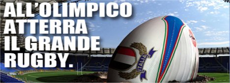 Rugby 6 Nazioni 2012: Italia-Inghilterra (diretta Sky Sport 2 HD e differita La7)
