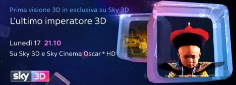 Foto - L'ultimo imperatore di Bertolucci in 3D lancia Sky Cinema Oscar HD