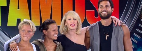Immagine di Le Donatella vincono Isola dei Famosi 2015. Secondo Brice Martinet - Scopri di più su Televisione