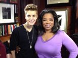 Immagine nel testo correlata a: Oprah Winfrey intervista (su REAL TIME) Justin Bieber, idolo delle teenagers