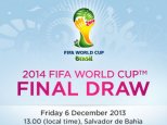 Fifa World Cup Brasile 2014 Sorteggio: diretta tv su RAI Due e SKY Sport HD